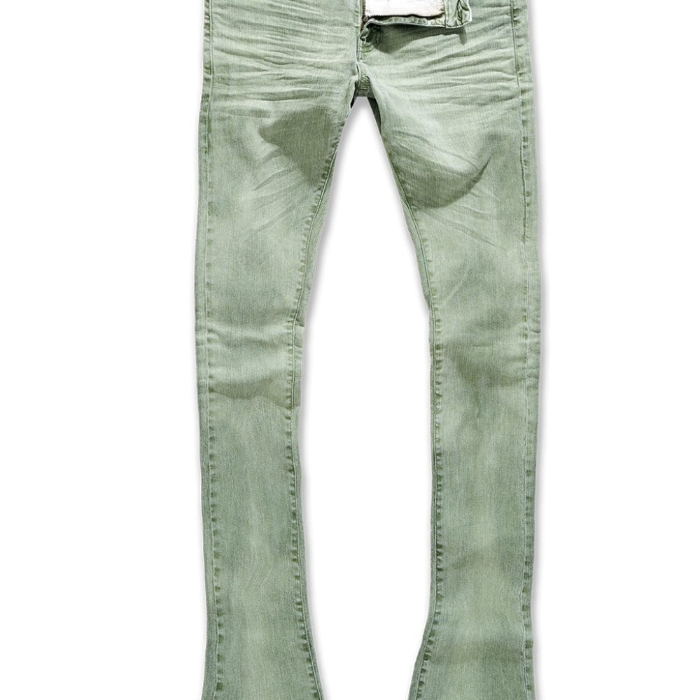 MARTIN STACKED - FULL BLOOM DENIM (GREEN AIR)